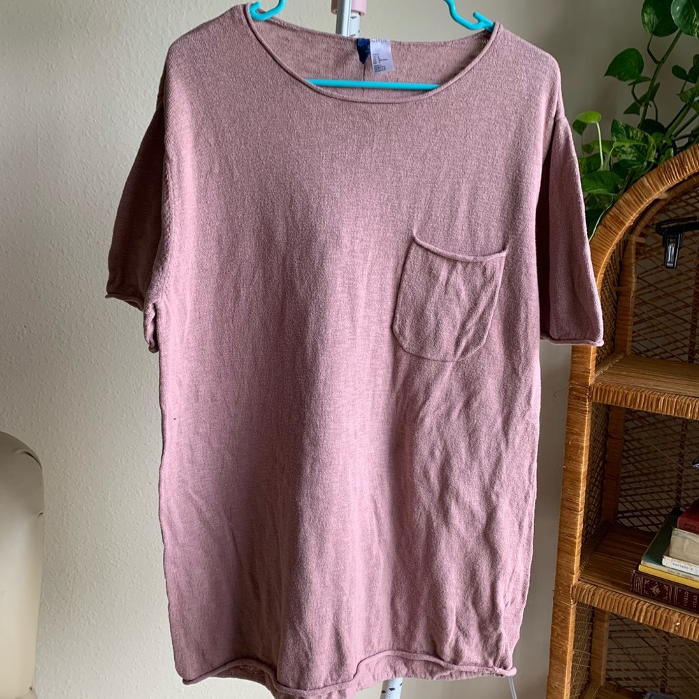 Muted pink T-shirt